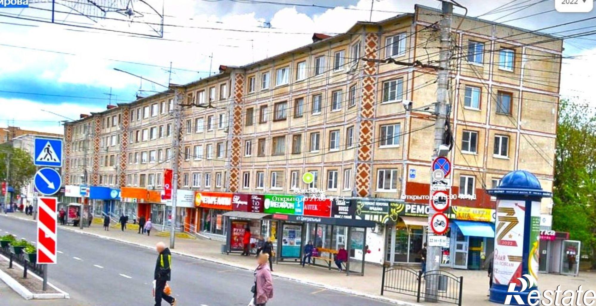 Сдать торговое помещение за 59 510 рублей на Калуга, улица Кирова, 64