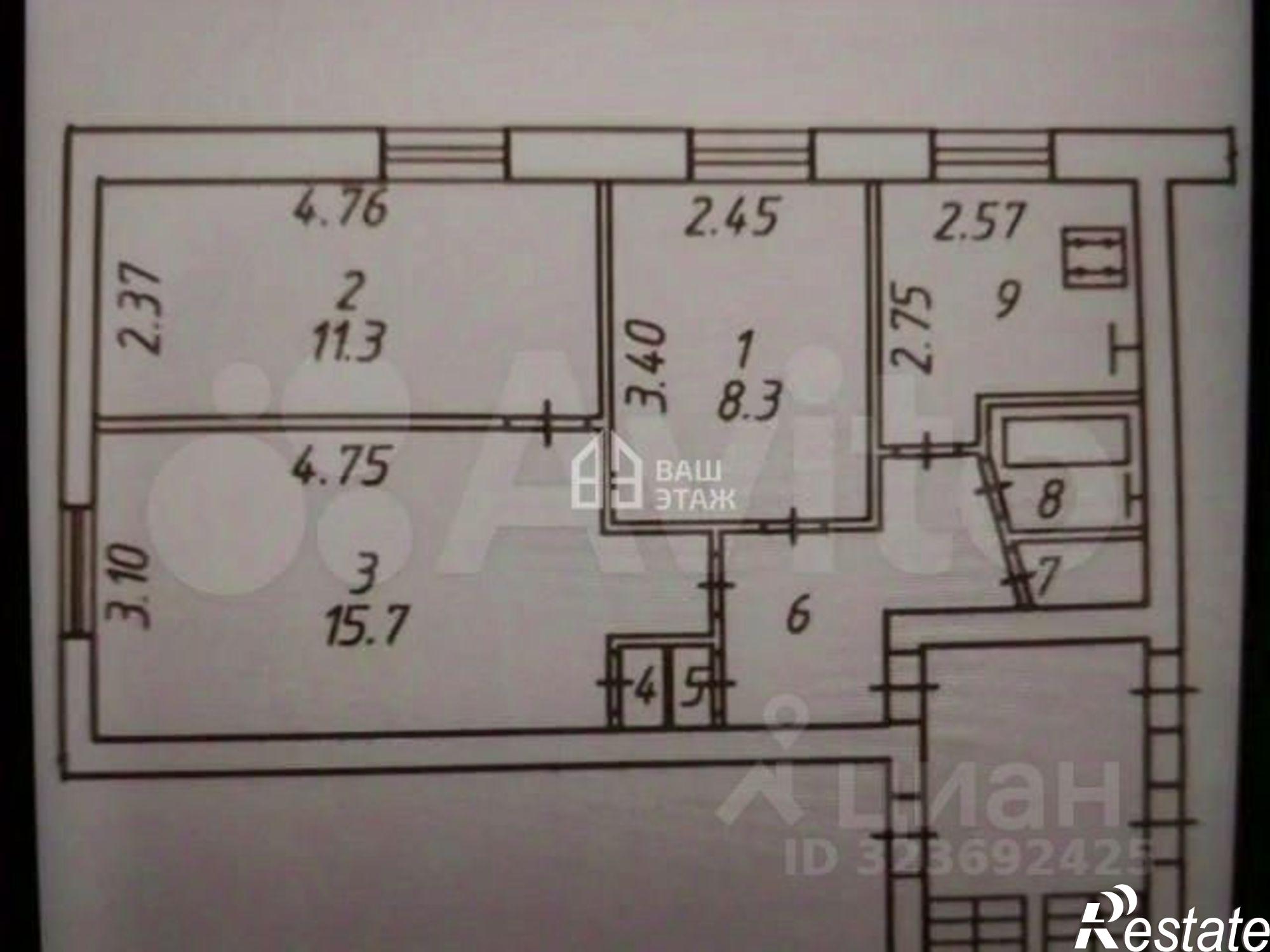 Купить квартиру за 4 100 000 рублей на Калуга городской округ, г Калуга