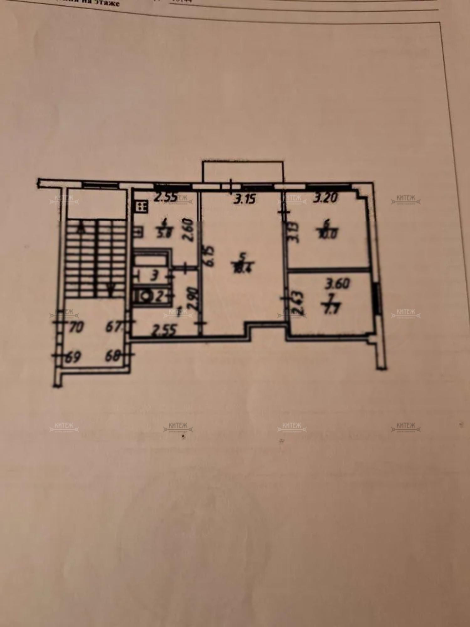 Купить квартиру за 4 500 000 рублей на Турынинская улица,10
