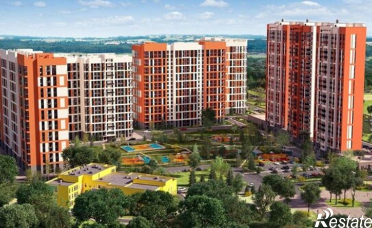 2-комн квартира в новом доме Обнинск, Западный район, жилой район Заовражье, жилой комплекс Ап-квартал