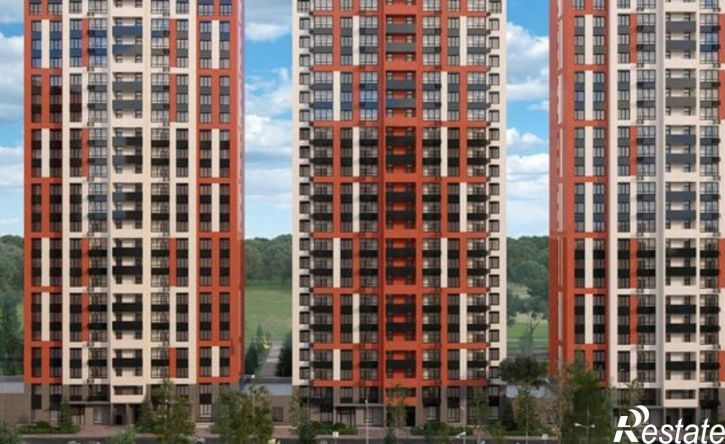 1-комн квартира в новом доме Обнинск, Западный район, жилой район Заовражье, жилой комплекс Ап-квартал