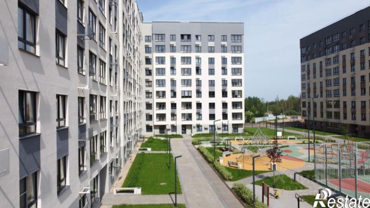 1-комн квартира в новом доме Боровский район, деревня Кабицыно